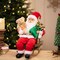 Northlight Animated Musical Santa in Rocking Chair Christmas Decoration - 14"